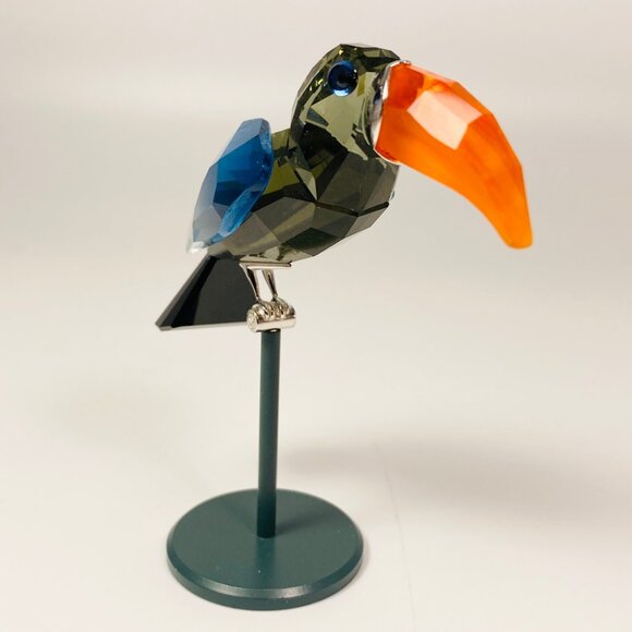 RARE !! Swarovski Paradise bird - Bamba Black Diamond 284062 - Picture 6 of 7